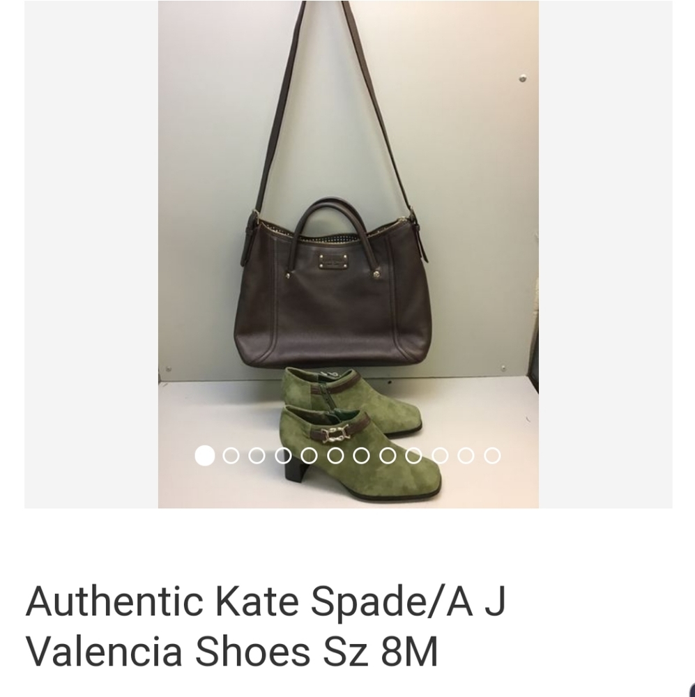 KATE Spade Bag and AJ Valencia shoes